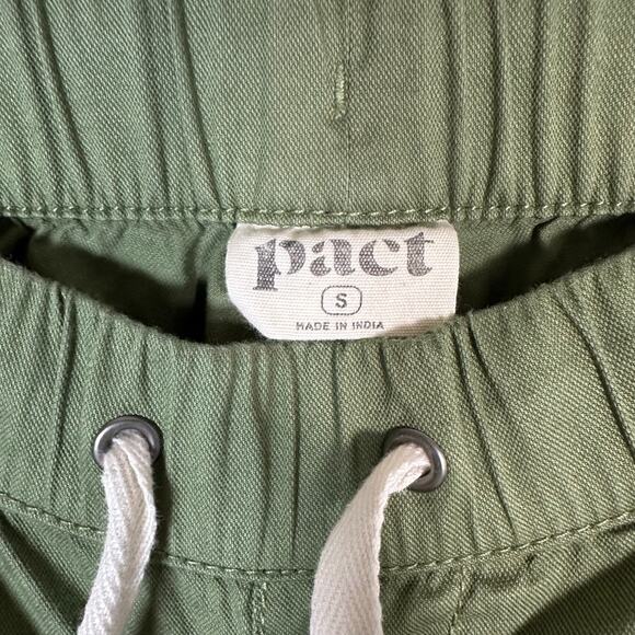 Pact Daily Twill Pant Women S Green Stretch Organic Cotton Weekend Classic 28" - Picture 2 of 8
